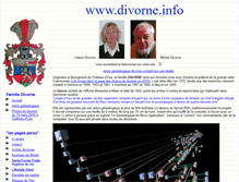 Tablet Screenshot of divorne.info